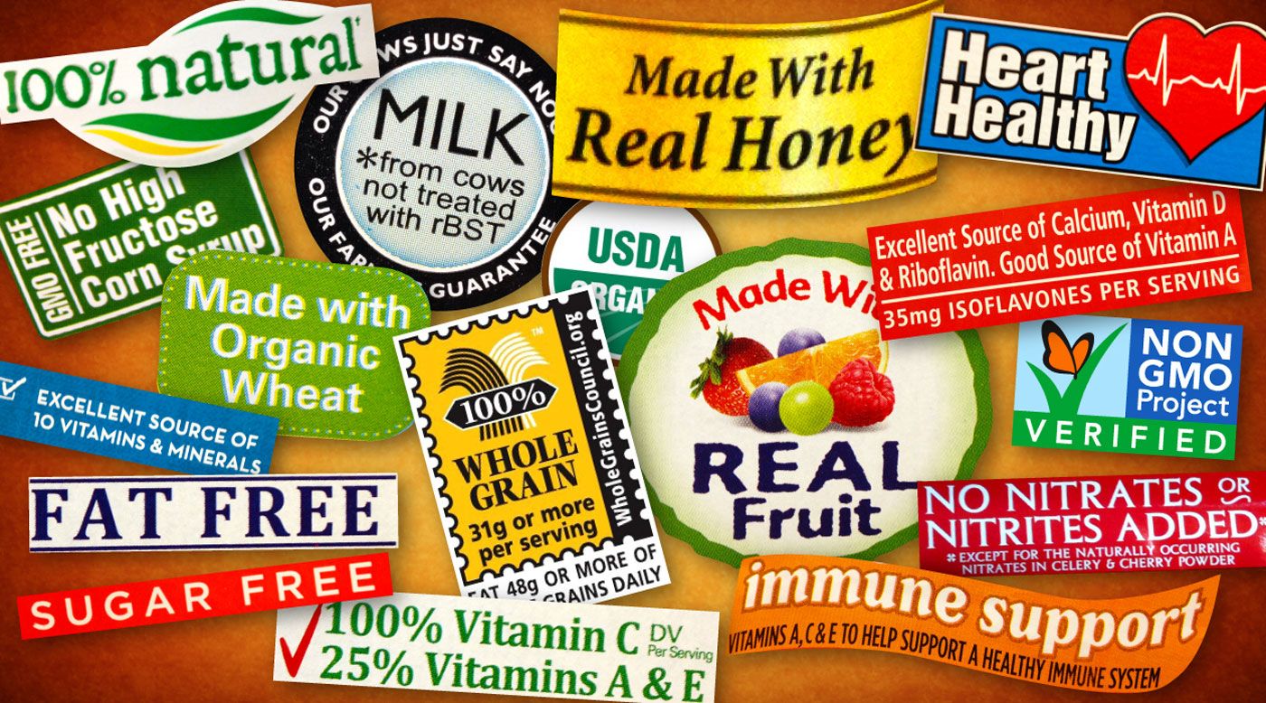 Nutrition Label Catchphrases & Deceptions