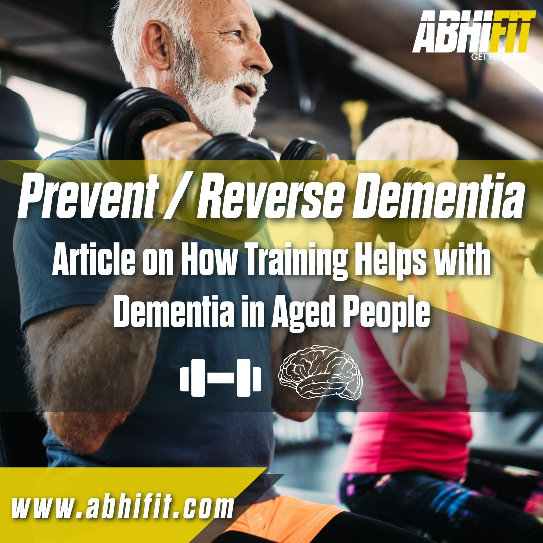 Training Helps With Dementia Issue in Aged People